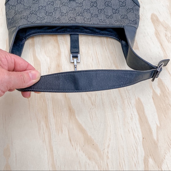 Gucci Jackie canvas & leather tote shoulder bag - Picture 11 of 14